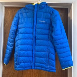 Youth size L (14/16) Columbia lightweight puffy coat